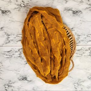 Infinity scarf Mustard